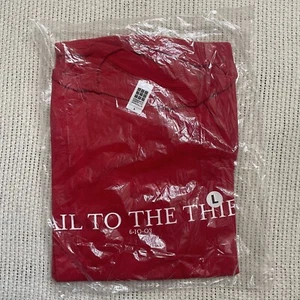 Unworn 2003 Sealed PROMO RADIOHEAD Large T-shirt HAIL TO THE THIEF Album RARE - Picture 1 of 3