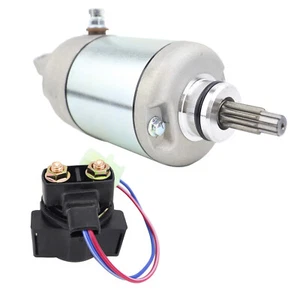 For Honda Starter Motor Fourtrax 250 TRX250 1987 18337 31200-HA0-773 with Relay - Picture 1 of 6