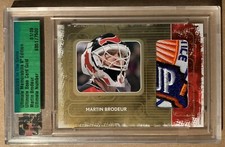 2008-09 ITG Ultimate Memorabilia Gold #1 Martin Brodeur BASE CARD GOLD 01/09