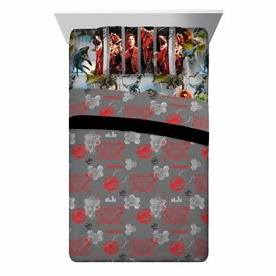 NUEVO Juego de sábanas dobles Jurassic World 2 'Eruption juego de sábanas para niños 3 piezas  Foto 1 de 2