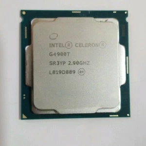 Intel Celeron G4900T Processor SR3YP Dual Core 2.90 GHz Desktop CPU Genuine - Photo 1/1