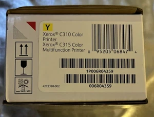 Xerox Genuine C310 / C315 Yellow Standard Capacity Toner Cartridge 006R04359 - Bild 1 von 9