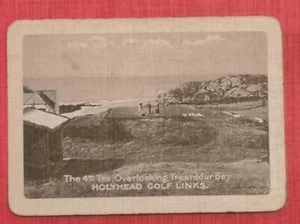 Vintage Picture - Golf Course Holyhead 4th. tee Trearddur Bay - Early 1900's. - Picture 1 of 2
