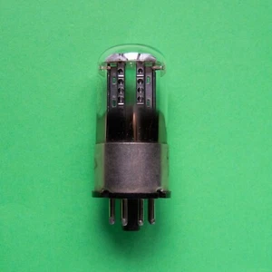 NEW TUBE 6N8S (6Н8С) = 6SN7 = ECC32 = 1578 MELZ Metal Base Hole Plate. Tested. - Afbeelding 1 van 3
