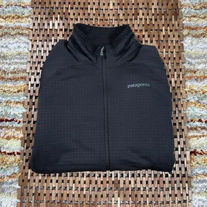 Patagonia Regulator R1 Tech Face Full Zip Fleece Jacket Black Men’s Large L - Picture 1 of 4