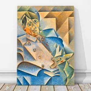 JUAN GRIS Art - Portrait of Pablo Picasso CANVAS PRINT 12x8" - Cubist, Cubism - Bild 1 von 1