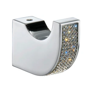 Cecilia towel hook with Swarovski crystals - Picture 1 of 11