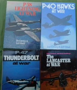 LANCASTER P40 HAWKS FULMINE FULMINE FULMINE IN GUERRA WWII LIBRI RAF USAF AVIAZIONE 4 - Foto 1 di 8