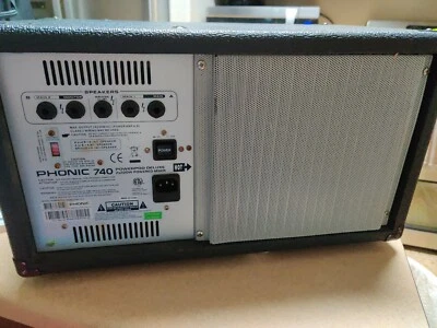 Phonic 740 PowerPod Deluxe 2x220w Powered Mixer - Image 1 of 4