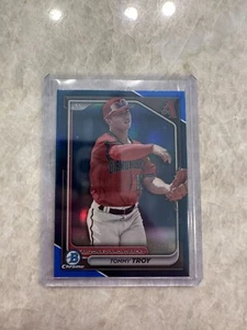 Tommy Troy 2024 Bowman Chrome BCP-76 True Blue /150 Arizona Diamondbacks Karte - Bild 1 von 4