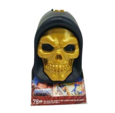 MEGA CONSTRUX MASTERS OF THE UNIVERSE SKELETOR SKULL PLAY SET JET SLED BLOCKS - Image 1 of 4