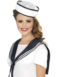 Sailor Scarf & Doughboy Hat Instant Kit Fancy Dress Set - Picture 1 of 1