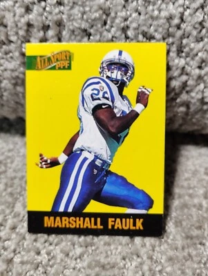 1996 Score PPG Marshall Faulk #90 - Image 1 of 3