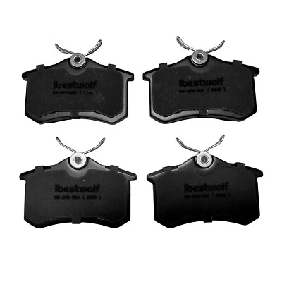 Pastillas de freno cerámicas traseras para Audi S4 Peugeot 405 Volkswagen Cabrio Jetta Scirocco Foto 1 de 4