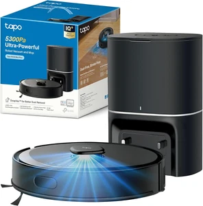 RV30 Max plus Robot Aspirapolvere Lavapavimenti Con Mappatura 5300Pa, Svuotament - Foto 1 di 12