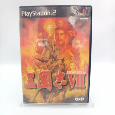 Sangokushi VII 7 PS2 PlayStation 2 Authentic Strategy Japan CIB Complete - Image 1 of 4