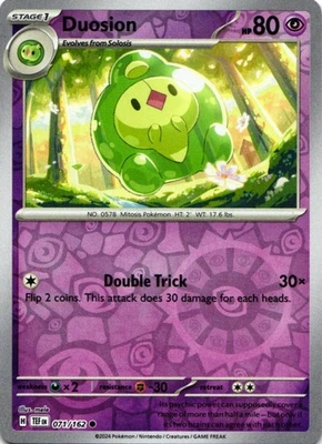 Duosion Reverse Holo Common SV05: Temporal Forces 071/162 NM - Image 1 of 2