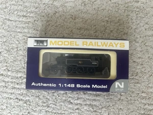Dapol N Gauge ND-061A IVATT Locomotive - BR Black Late Crest 41234 - Picture 1 of 3