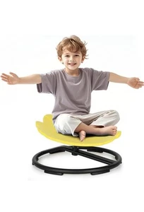 Sedia Girevole per Bambini, Sedia Girevole Liscia 360° per Bambini Autistici Sensoriale - Foto 1 di 8