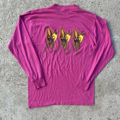 Camiseta De Colección Salem Cigarette Para Hombres M Manga Larga Catch A Chill Puntada Única Foto 1 de 4