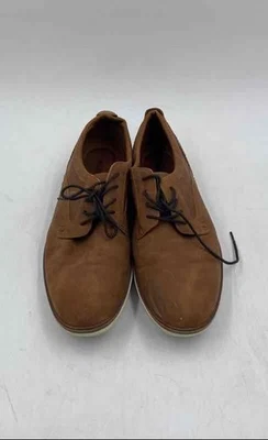 Zapatos Oxford Aldo Para Hombres Cuero Marrón Punta Redonda Parte Superior Baja con Cordones Talla 10 Foto 1 de 4