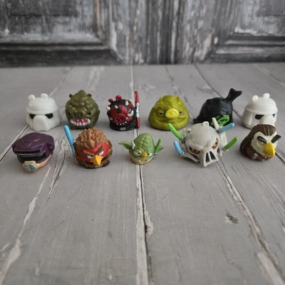 Lote de 11 figuras Angry Birds Star Wars Telepods - Darth Maul Yoda R2D2 y más Foto 1 de 4