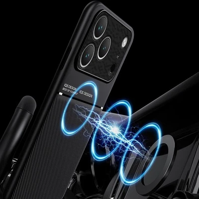 For iPhone 16 17 Pro Max Air 15 14 13 12 11 XS 8 ShockProof Magnetic Case Cover - Image 1 of 4