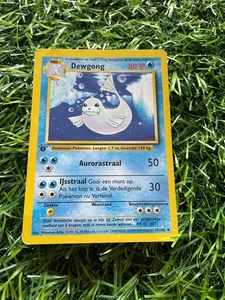 Dewgong 25/102 1st Edition- Base Set- Pokemon Card- 1999- Dutch - LP - Bild 1 von 2