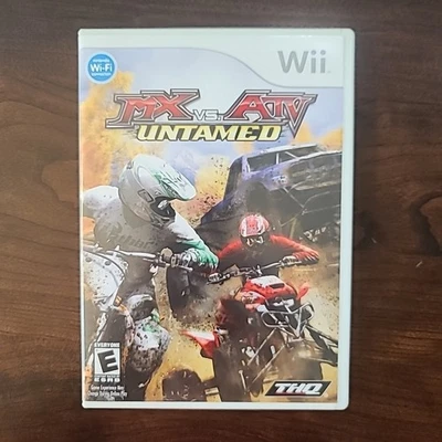 Nintendo Wii MX vs ATV Untamed Video Game Manual Case, Tested Complete - Image 1 of 4