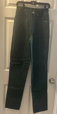 Vintage Green Rough Rider Western Bareback Jeans Pants Circle T . 9/10 27x35 - Image 1 of 4