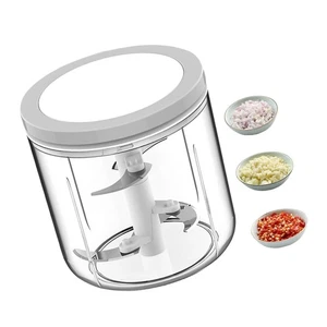 Manuelle Küchenmaschine Gemüsehacker, ZWCEGND 1000ML Zwiebelzerkleinerer Handpu... - Bild 1 von 6