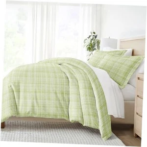 Duvet Cover King Size (Moss) - Experience King/California King Polkadot Moss - Picture 1 of 7