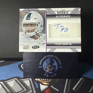 2020 Sage Hit Tyler Higby Rookie Auto #A81 - Picture 1 of 2