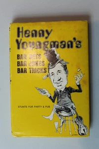 Henny Youngman's Bar Bets Bar Jokes Bar Tricks / Signed 1st Edition 1974 - Bild 1 von 4