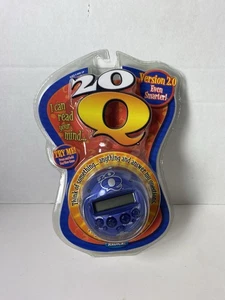2007 Radica Mattel 20Q 20 Questions 2.0 Electronic Blue Hand-Held NEW Sealed - Picture 1 of 11