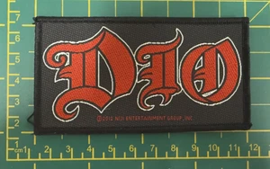 DIO - KLASSISCHES LOGO - GEWEBTER AUFNÄHER - OFFIZIELL LIZENZIERT - Bild 1 von 9