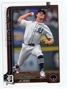 Tarjeta de béisbol de novato Topps Jackson Jobe 2025 - Imagen 1 de 1