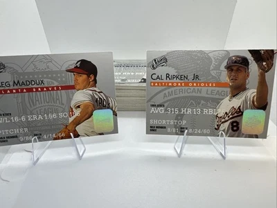 LOTE 90 CARTÕES DE CRÉDITO DONRUSS 1995 STUDIO PRATA BEISEBOL Ripken Piazza Gwynn… - Imagem 1 de 4
