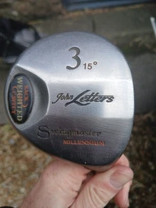 JOHN LETTERS SWINGMASTER MILLENNIUM 3 WOOD - 15 DEGREE LOFT - RIGHT HANDED - Picture 1 of 6