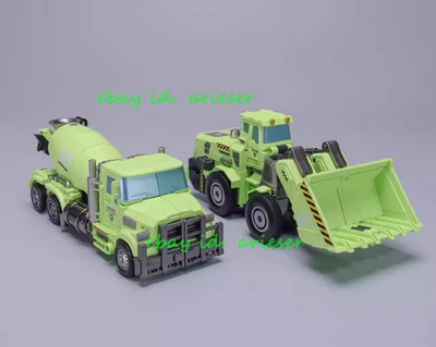 Mecha Invasion Giant Legion Hercules Forklift Mixer Truck A Set 22cm Action NEW - Image 1 of 4