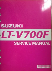 2004 Suzuki LT-V700F Service Manual 99500-46050-01E - Bild 1 von 1