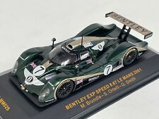 1/43 IXO Bentley Speed 8 car #7 from 2001 24 Hours of Le Mans LMM029 TN394