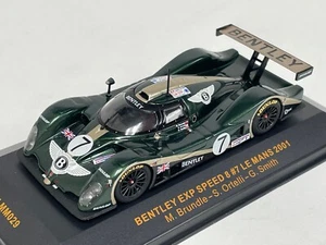 1/43 IXO Bentley Speed 8 car #7 from 2001 24 Hours of Le Mans LMM029 TN394 - Picture 1 of 6