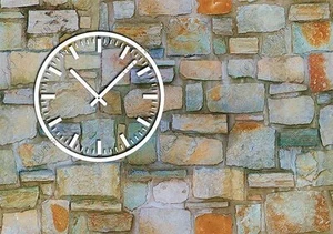 3841 Dixtime Designer Wanduhr, Wanduhren, Moderne Wohnraumuhr  - Bild 1 von 20