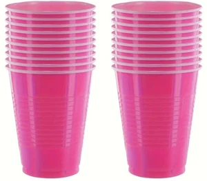 ROSA KUNSTSTOFF EINWEG SPÜLBECHER - 7 OZ TASSE TATTOO MEDIZINISCHER VERKAUFSAUTOMAT SCHÖNHEITSSALON - Bild 1 von 1