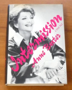 Libro de autógrafos firmado a mano de actriz ganadora del Premio de la Academia Anne Baxter - Imagen 1 de 4
