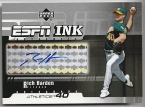 Rich HARDEN - 2005 Upper Deck ESPN Ink Authentic Autograph - UD Rare Auto! - Picture 1 of 2