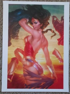 Wonder Woman Poster Art Print By Stanley 'Artgerm' Lau 12x16 - DC Comics - Picture 1 of 1