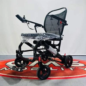 ProLite Evisu Carbon Fibre Portable Folding Powerchair Wheelchair inc Warranty - Picture 1 of 24