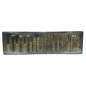 Hollywood Xpressions 32-Piece Deluxe Makeup Brush Set Beauty Tools Assorted - Picture 1 of 2